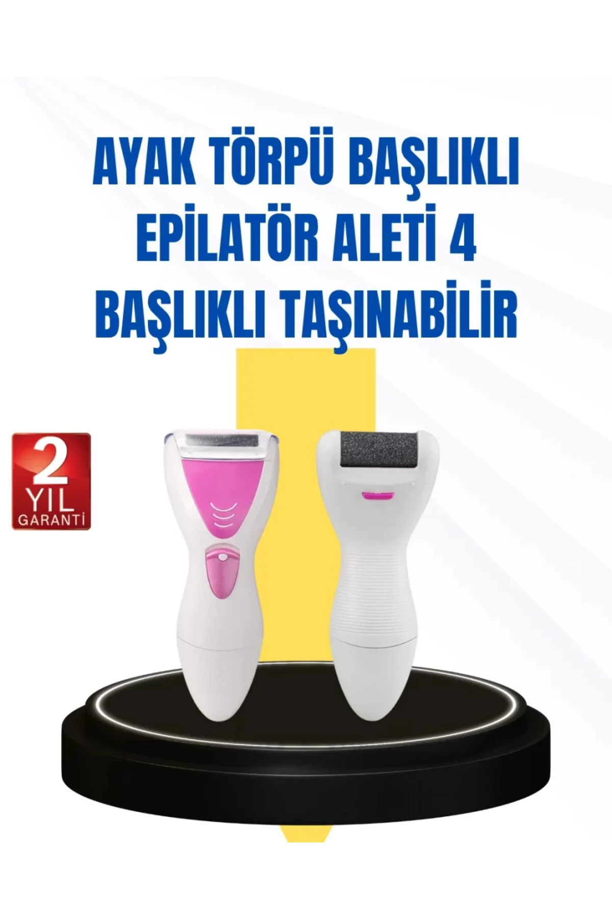 Tüy Temizleme Ve Cilt Bakım Cihazı