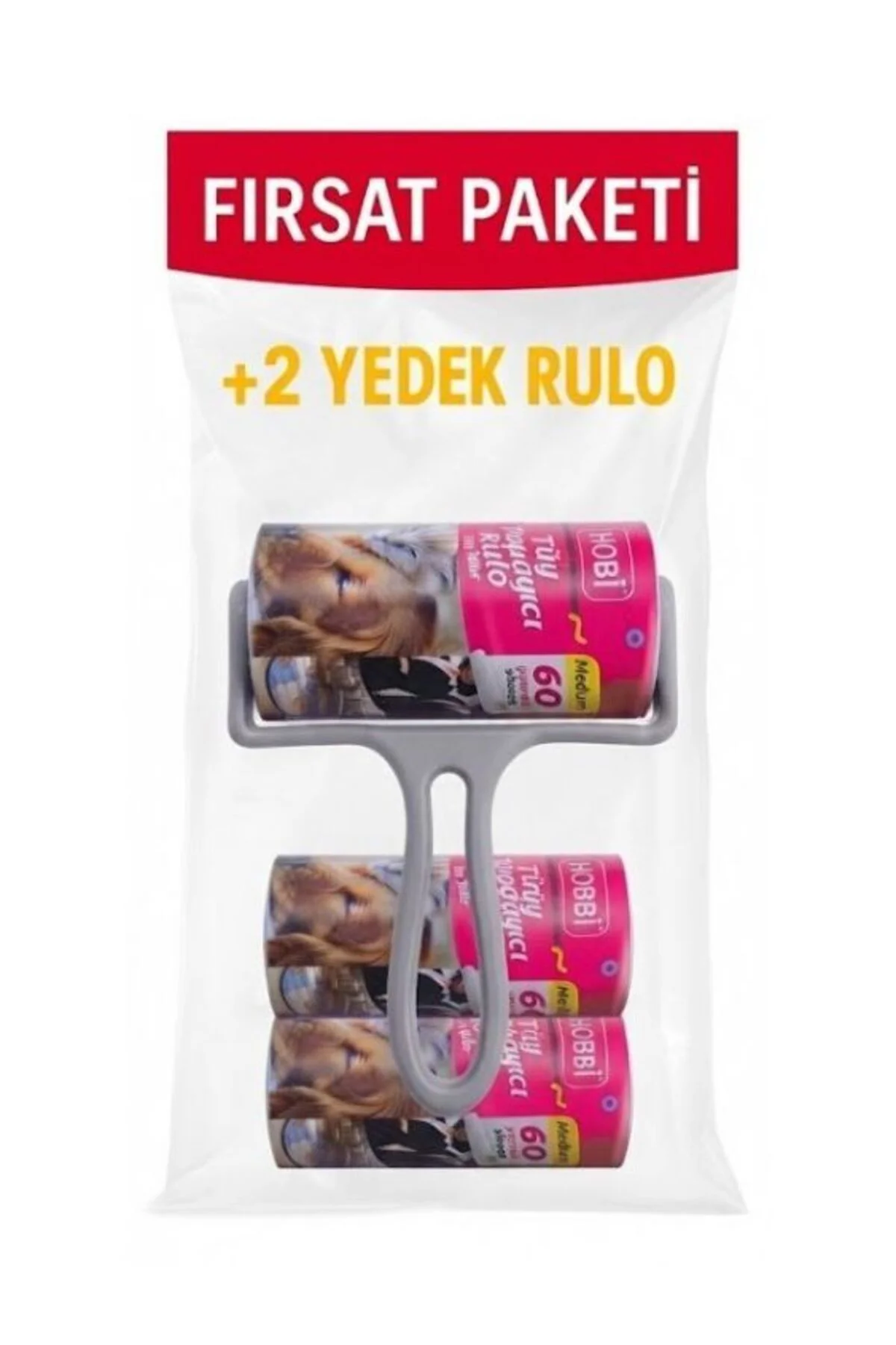 Tüy Toplama Rulosu 10 cm | 60 Yaprak + 2 Yedekli Pratik Çözüm Tüy Toplama Rulosu 10 cm | 60 Yaprak + 2 Yedekli Pratik Çözüm