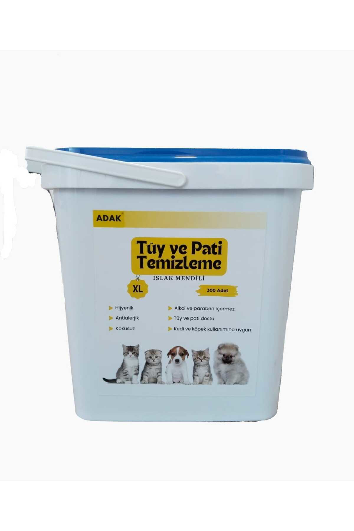 Tüy Ve Pati Temizleme Islak Mendili 300'lü