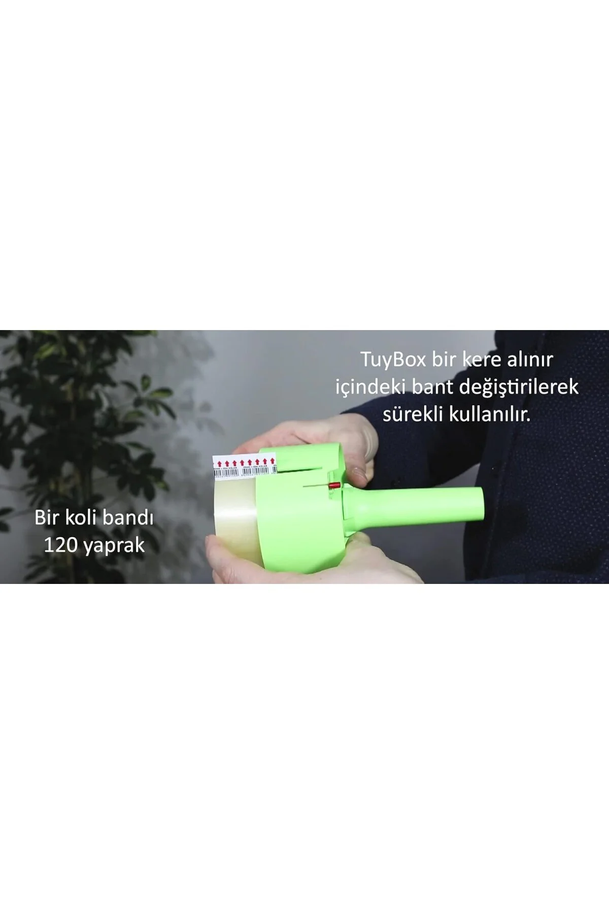 Tuybox Tüy Toplayıcı Rulo + 6 Yedek (720 Yaprak) Kedi Köpek İplik