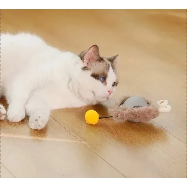 Tüylü Şarjlı Kedi Oyuncağı Tüylü Şarjlı Kedi Oyuncağı