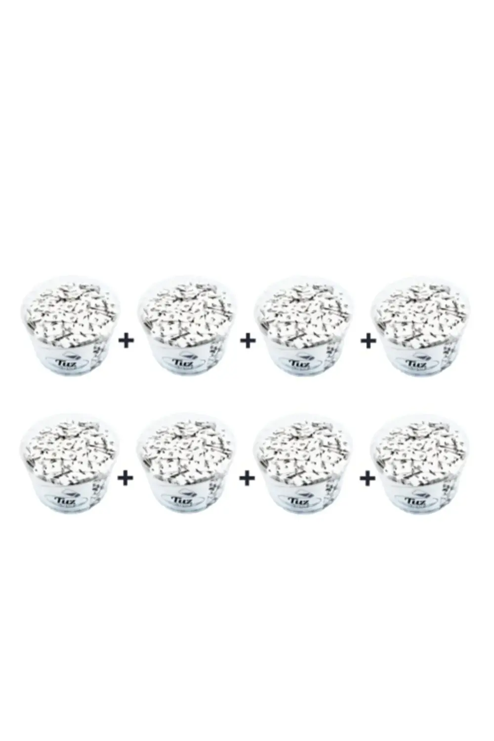 Tuz 1 Gr'lık Hijyenik Tek Kullanımlık Paketlerde Plastik Asetat K