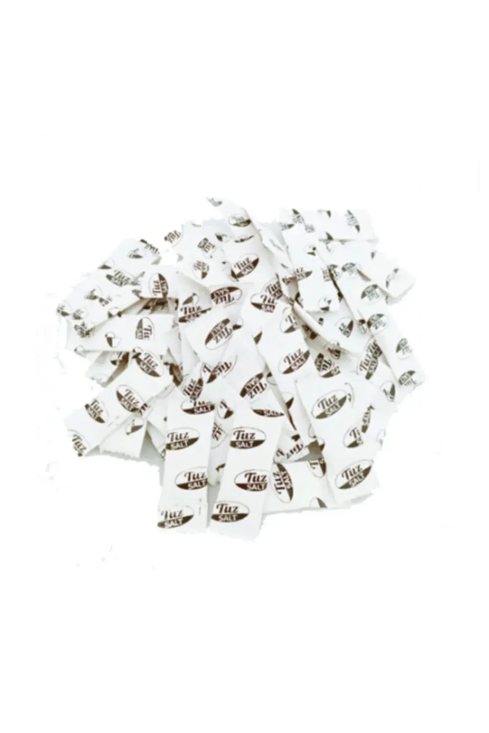 Tuz 1 Gr'lık Hijyenik Tek Kullanımlık Paketlerde Plastik Asetat K