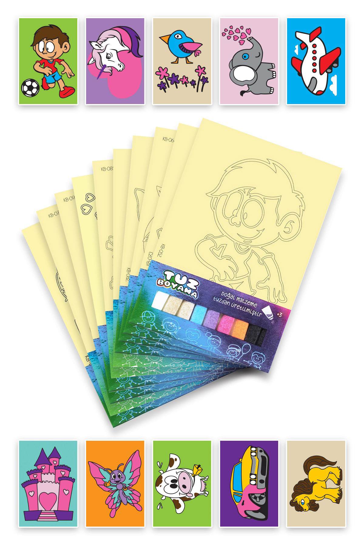 Artikel Tuz Boyama Oyunu 10 Lu Seti -2 , Eğitici Aktivite , Kum Boyama Oy Artikel Tuz Boyama Oyunu 10 Lu Seti -2 , Eğitici Aktivite , Kum Boyama Oy