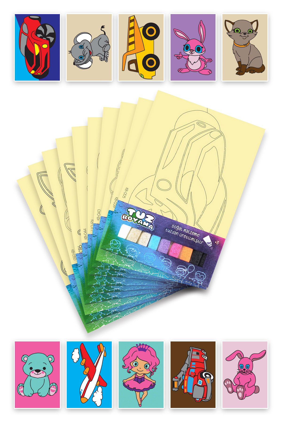 Artikel Tuz Boyama Oyunu 10 Lu Seti -1 , Eğitici Aktivite , Kum Boyama Oy Artikel Tuz Boyama Oyunu 10 Lu Seti -1 , Eğitici Aktivite , Kum Boyama Oy