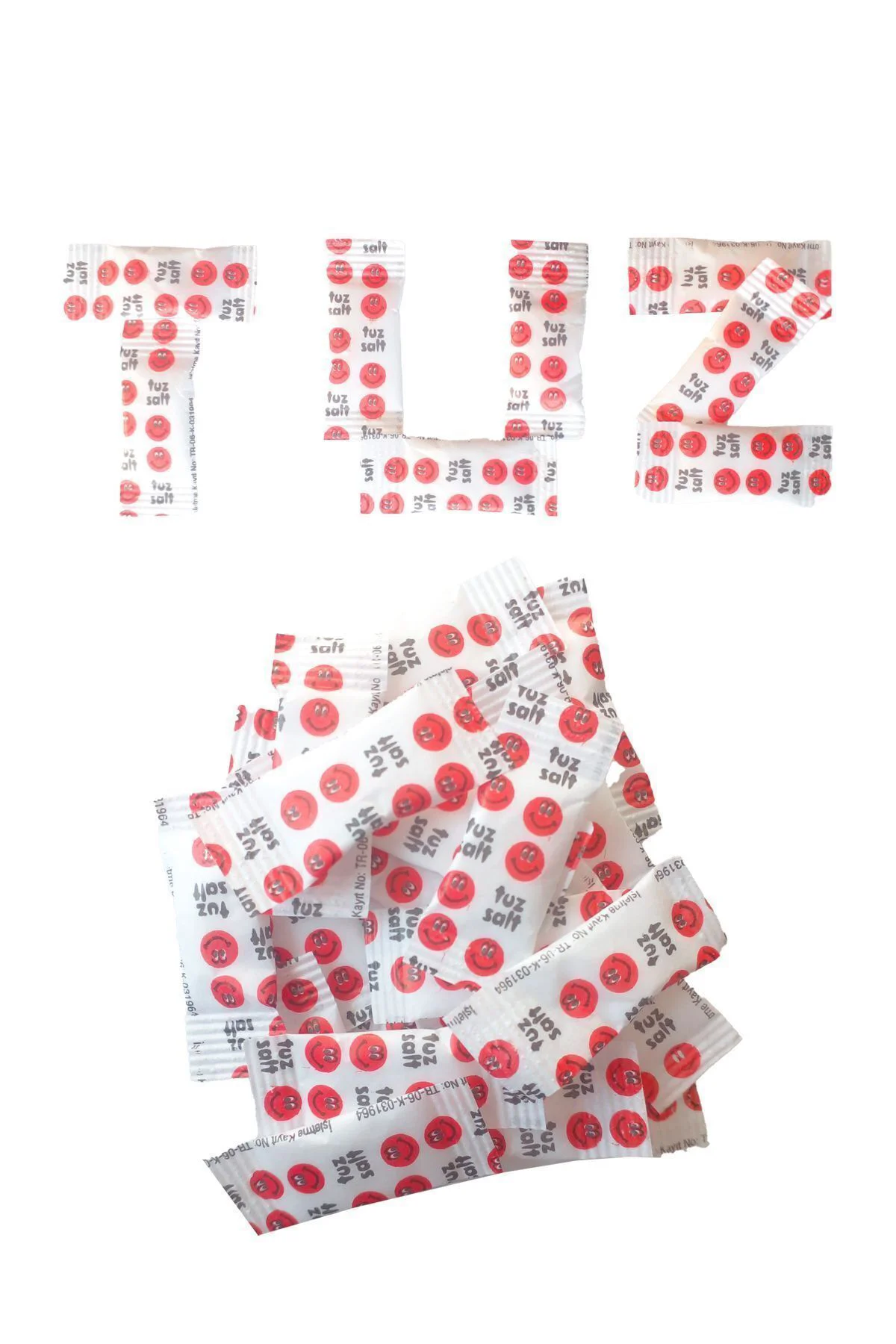 Tuz - Stick Ambalaj 500 Adet Tek Kullanımlık 1g