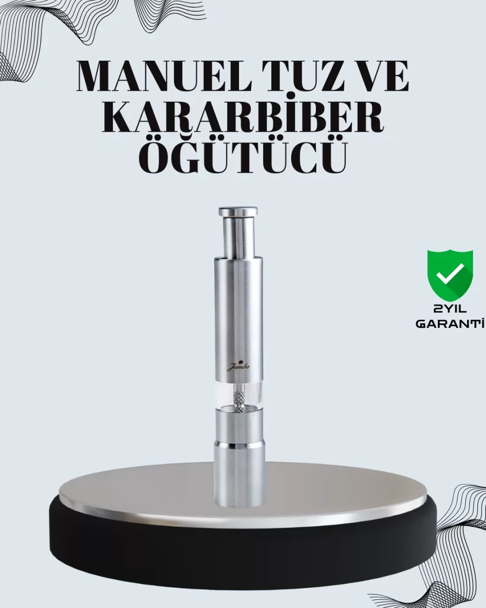 Tuz ve Kararbiber Öğütücü - Şeffaf Akrilik Hazne - Lisinya Fiyatı, Yorumları ve Özellikleri