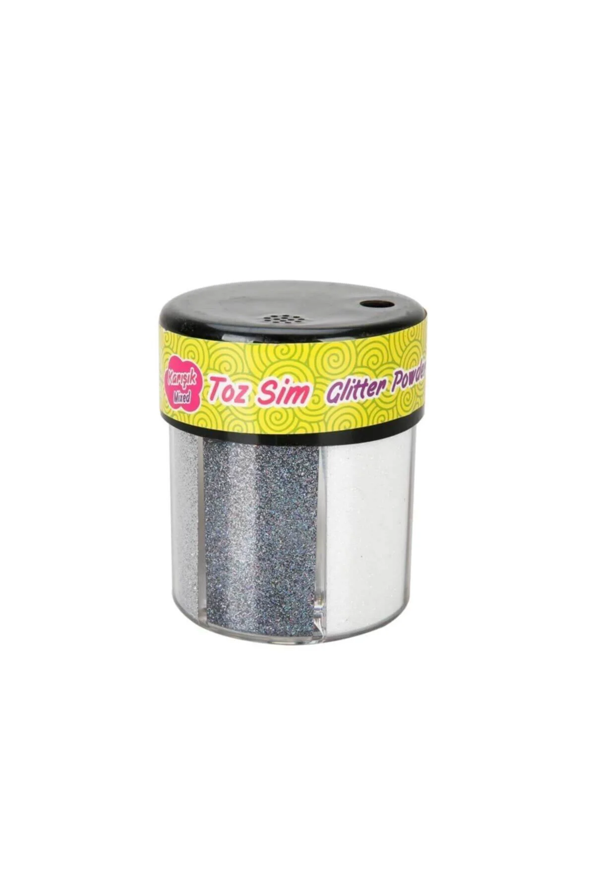 Tuzluk Şeklinde 6 Renk Toz Sim 80 gr Tuzluk Şeklinde 6 Renk Toz Sim 80 gr