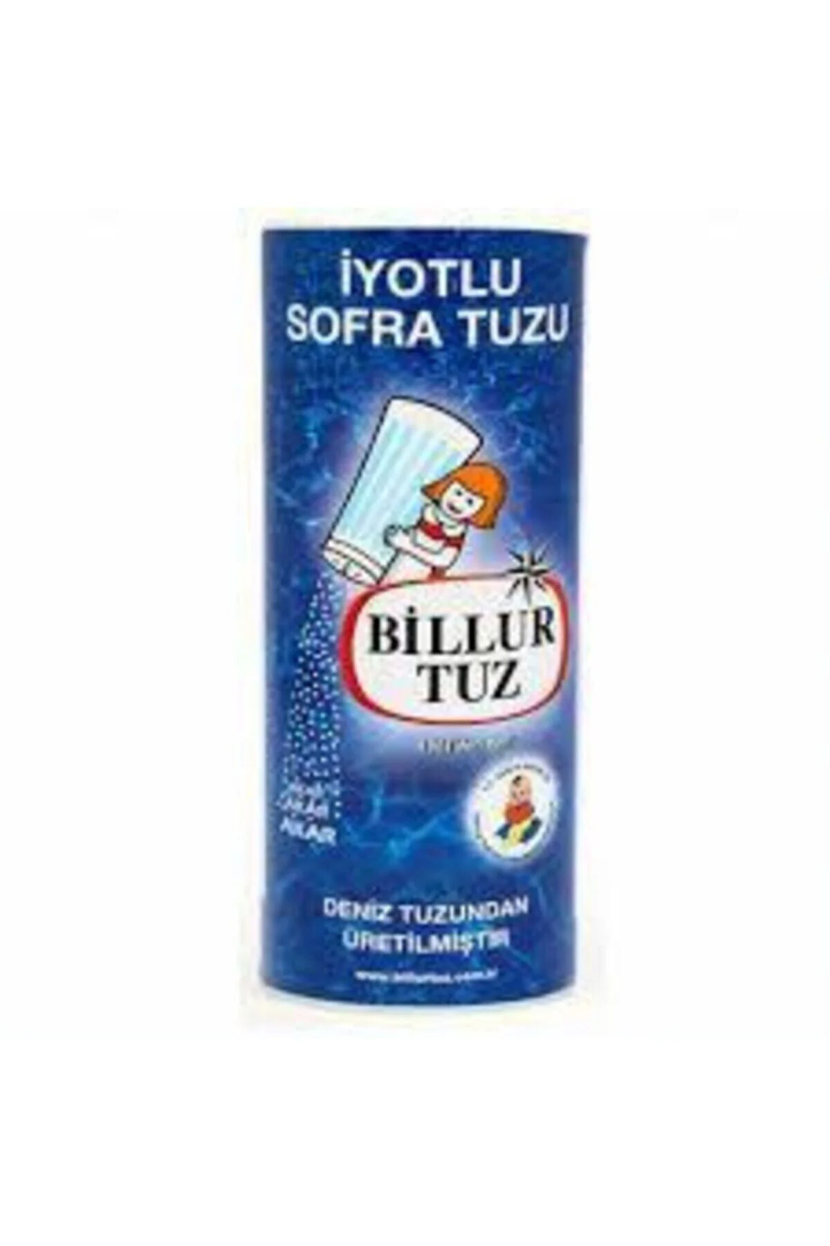 Tuzluklu Iyotlu Billur Tuz 125 gr X 10 ADET