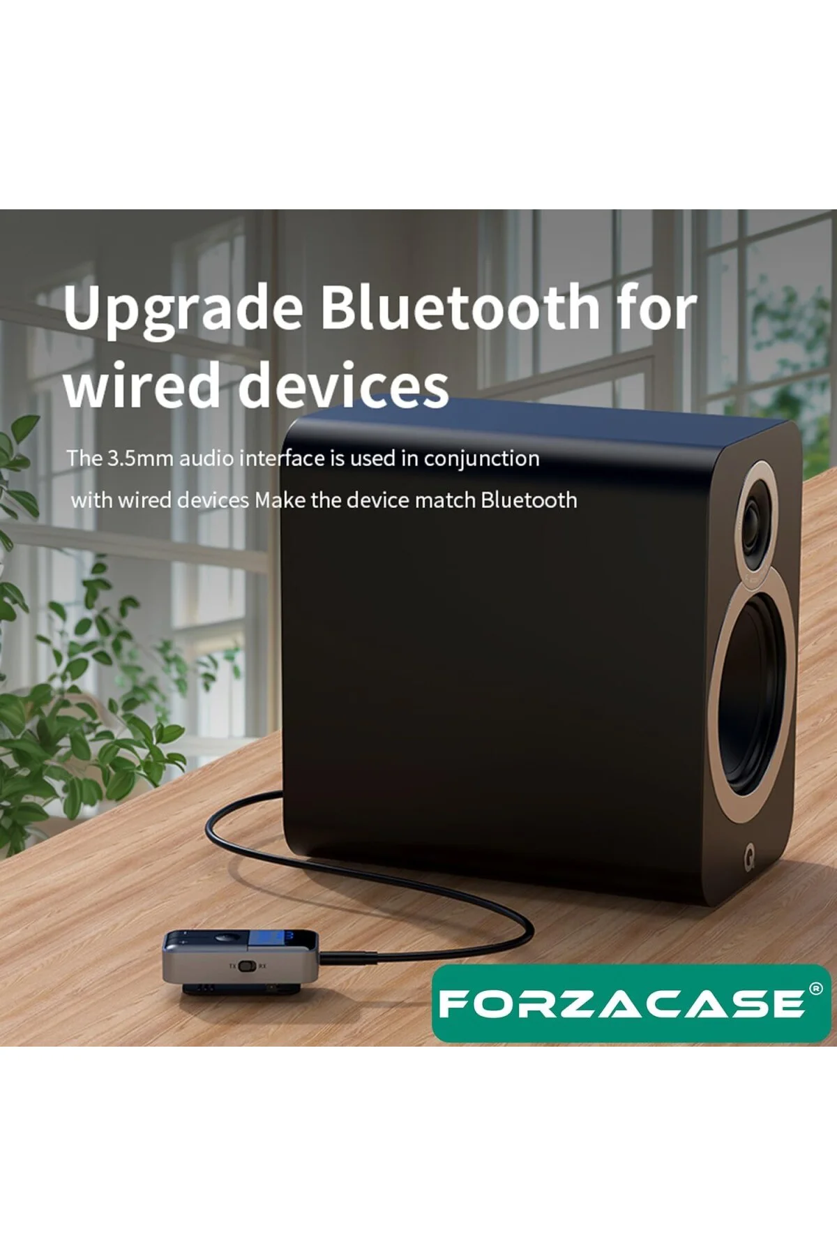 TV, Araç, Bilgisayar Uyumlu 2in1 Aux Bluetooth 5.4 TF Kartlı Kabl