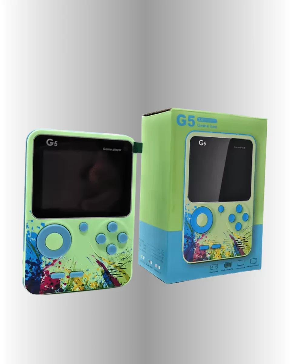 TV Bağlantılı 500 Oyunlu Mini Gameboy Konsol - Retro Eğlence ve Modern Bağlantı