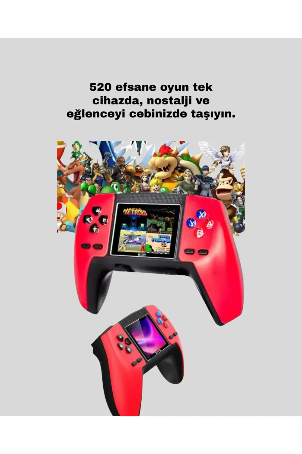 TV Bağlantılı 520 Oyunlu P5 Retro GamePad Konsol