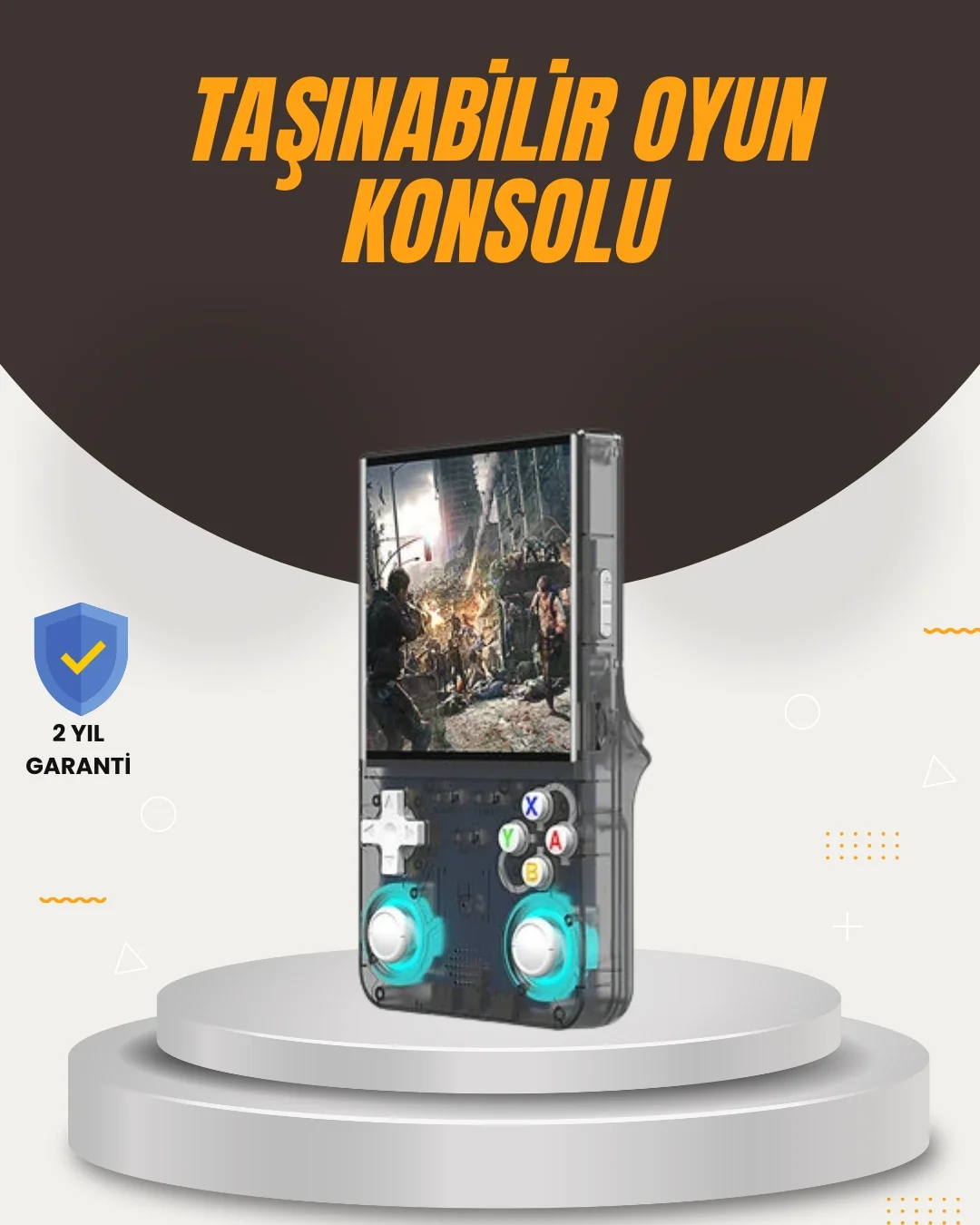 TV Bağlantılı 64GB Hafızalı Retro Oyun Konsolu