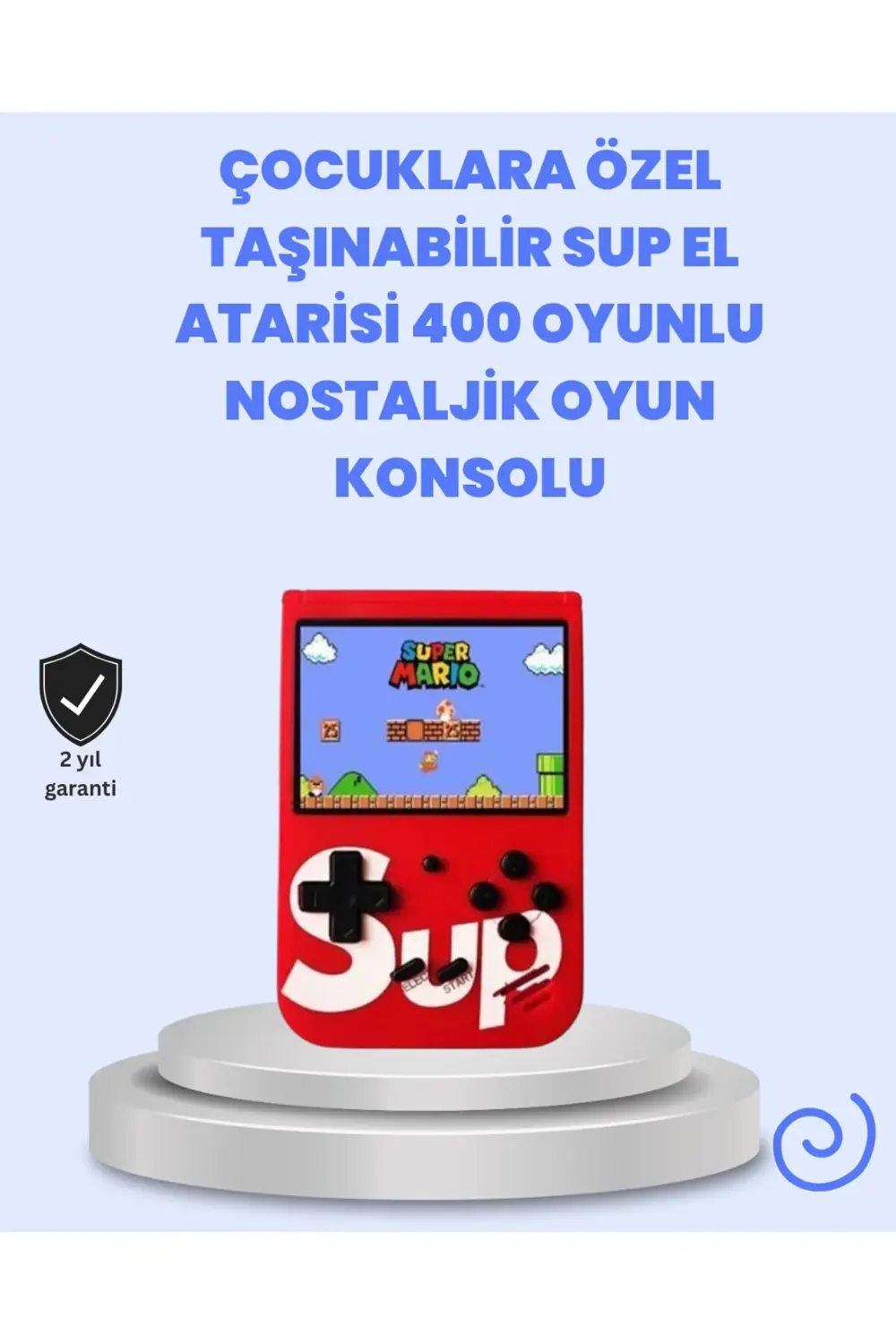 TV Bağlantılı Şarjlı Retro Oyun Konsolu