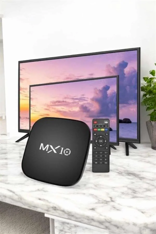 TV Box Android Uyumlu 4 Çekirdekli Wi-Fi Bağlantılı 4K - 4K UHD Akıllı TV Çözümü