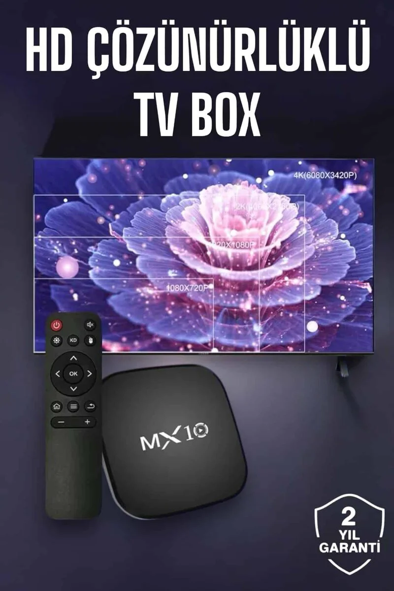 TV Box Android Uyumlu 4 Çekirdekli WİFİ Bağlantılı 4K Fiyatı, Yorumları ve Özellikleri