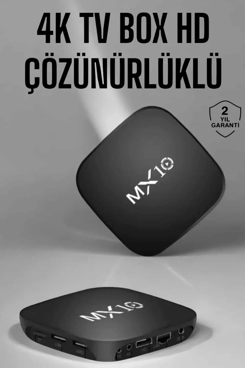 TV Box HD Çözünürlüklü 4 Çekirdekli 8 GB Dahili Hafıza Android Uy