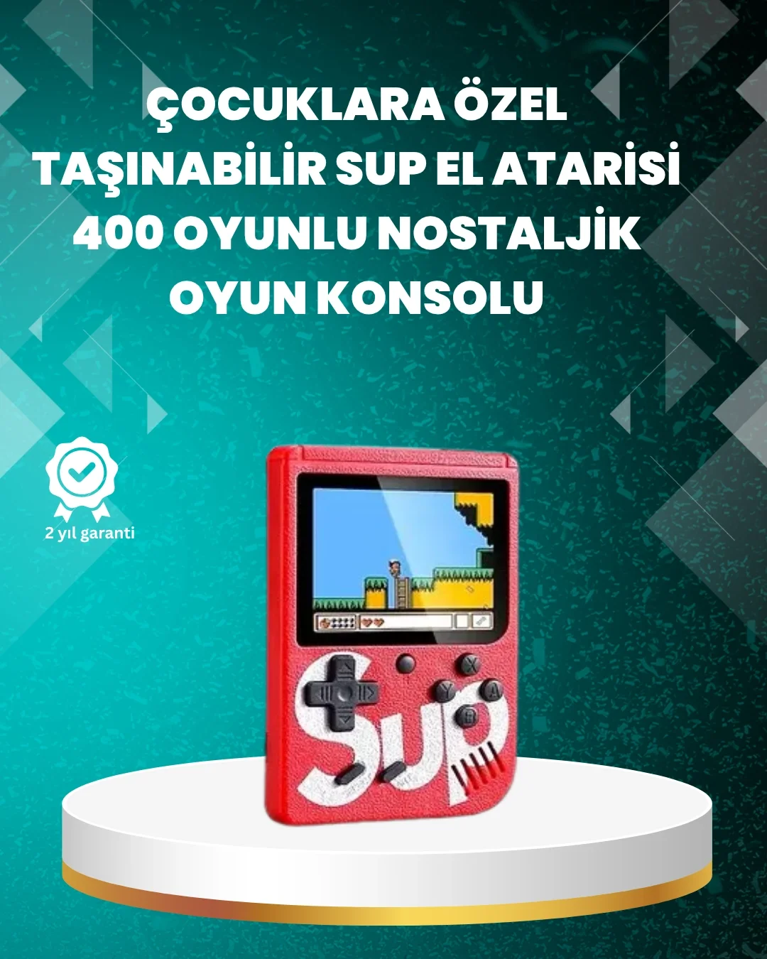TV Çıkışlı Mini Retro El Konsolu 400 Oyunlu Fiyatı, Yorumları ve Özellikleri