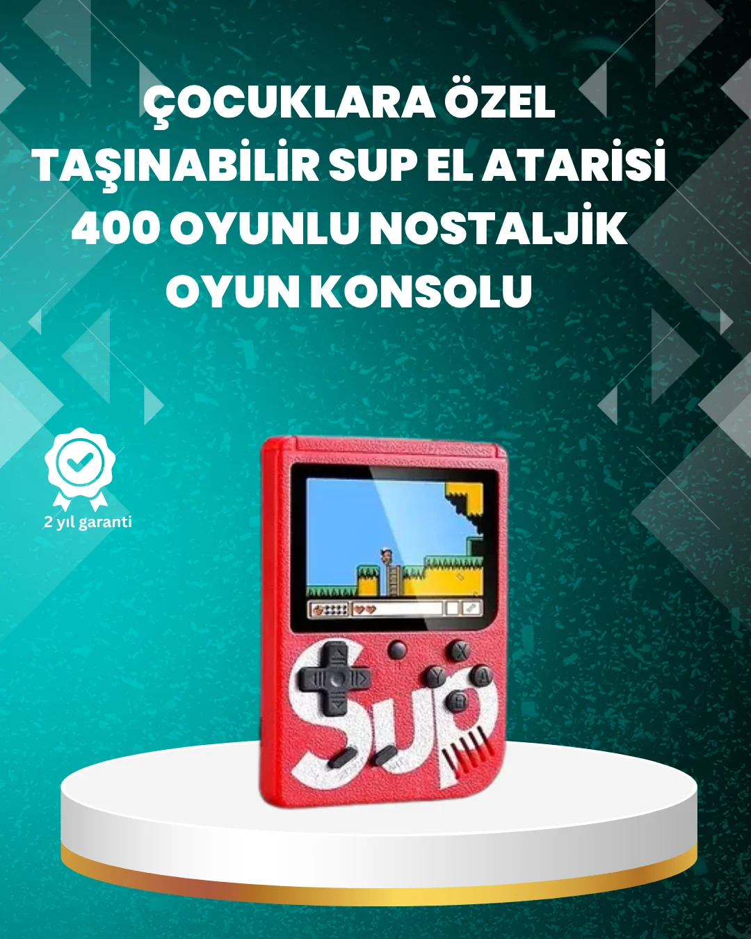 TV Çıkışlı Mini Retro El Konsolu 400 Oyunlu TV Çıkışlı Mini Retro El Konsolu 400 Oyunlu