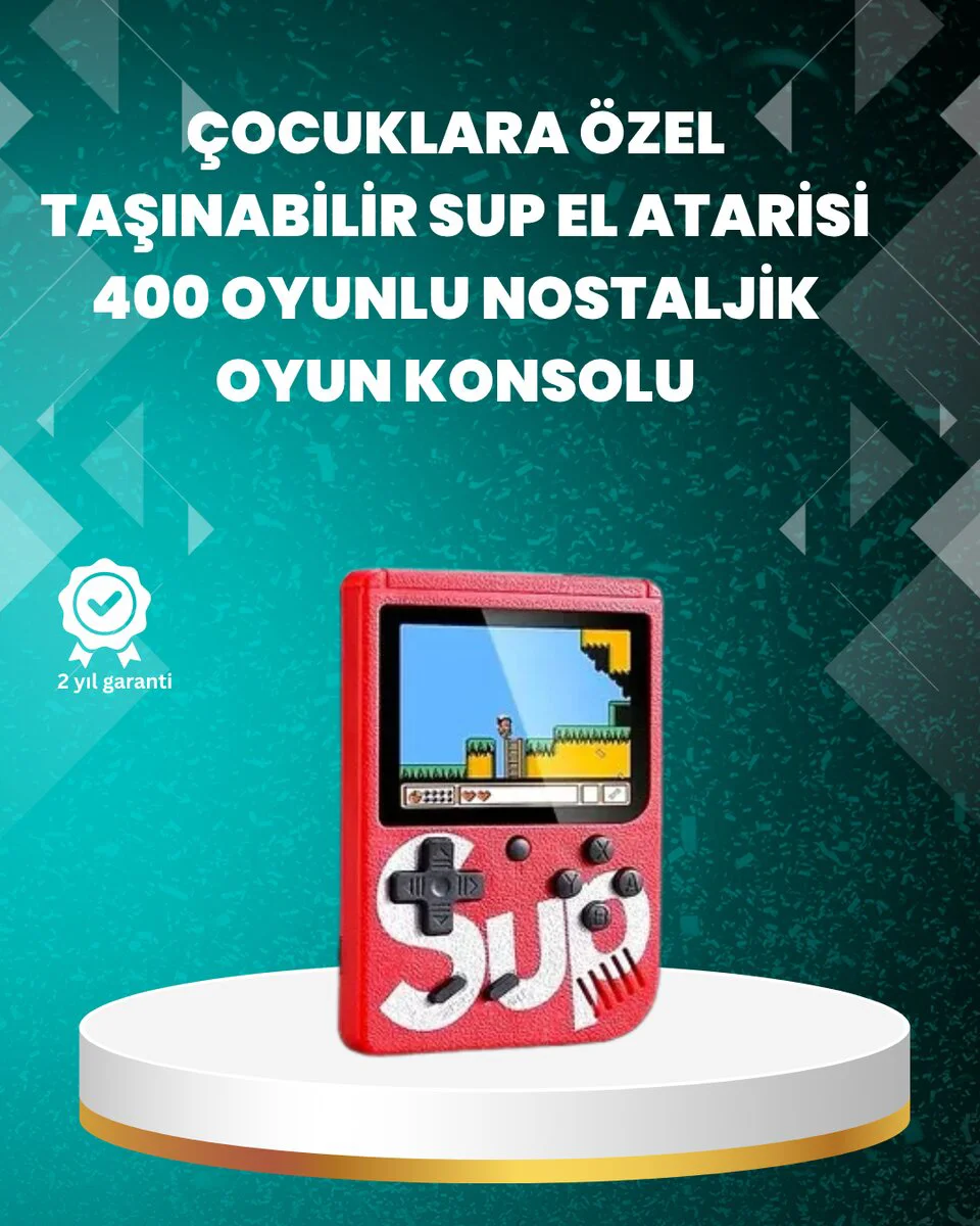 TV Çıkışlı Mini Retro El Konsolu 400 Oyunlu - Hediye Seçeneği Fiyatı, Yorumları ve Özellikleri