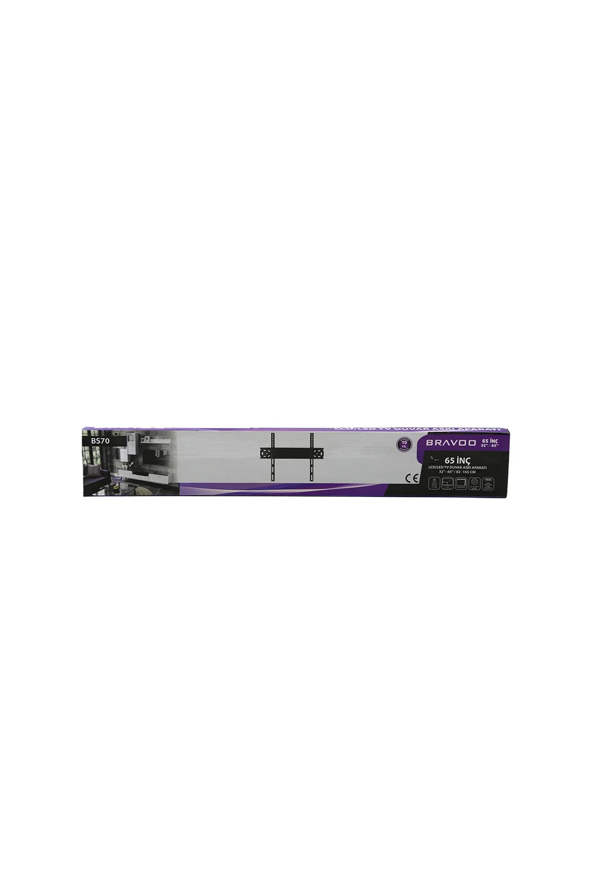 TV Sabit Duvar Askı Aparatı LCD/LED 32-65 inç 82x165 cm TV Sabit Duvar Askı Aparatı LCD/LED 32-65 inç 82x165 cm