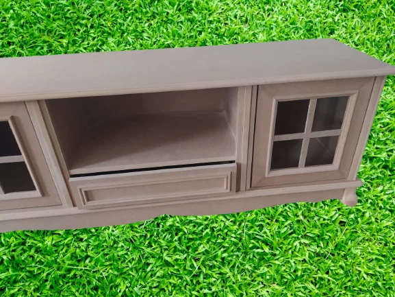 Tv Sehpa ST 17419 Windovs Nakış Klasik Model Kayın ASLAN Ayak HAM Renk El Yapım Fiyatı, Yorumları ve Özellikleri