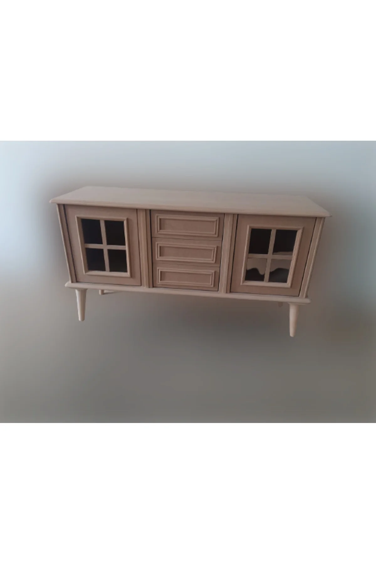Tv Sehpa ST 17423 Windovs Nakış Klasik Model Kayın RETRO Ayak HAM Renk Elyapım Tv Sehpa ST 17423 Windovs Nakış Klasik Model Kayın RETRO Ayak HAM Renk Elyapım - Görsel 6