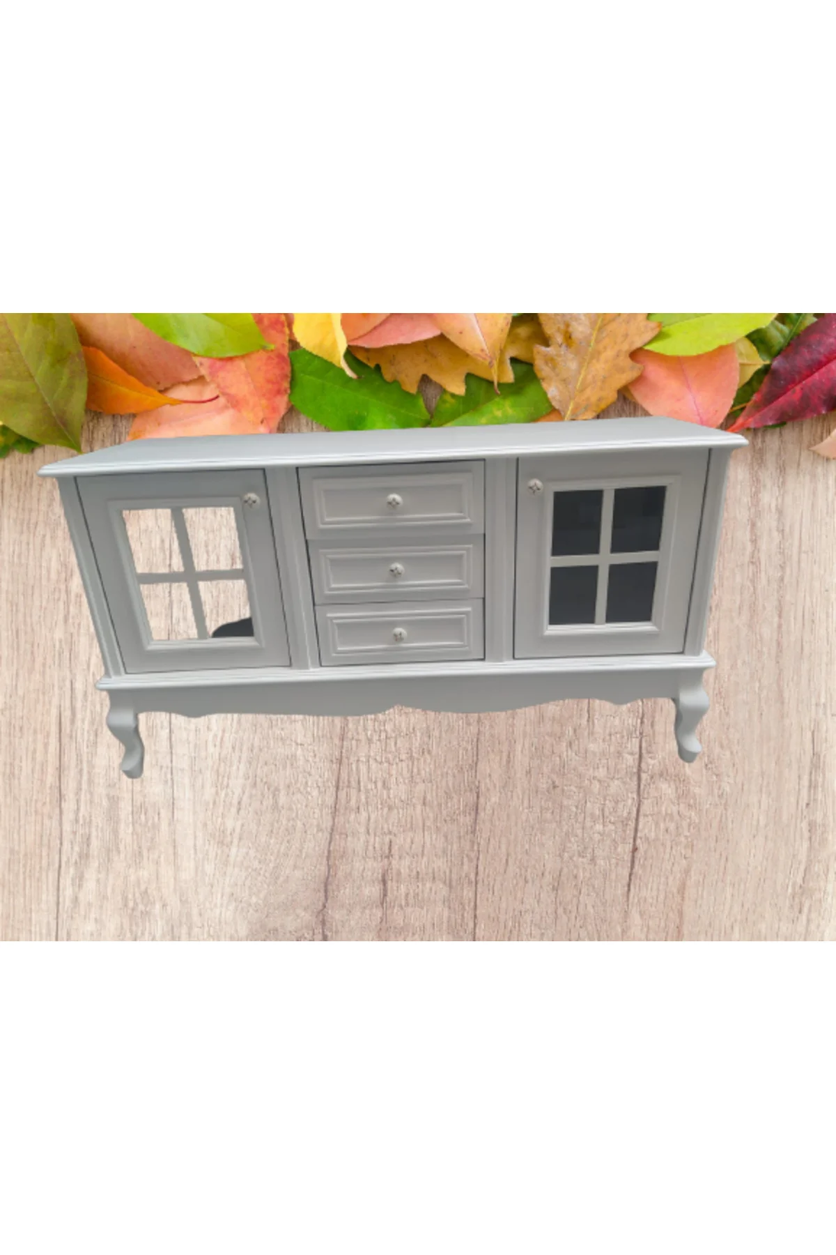 Tv Sehpa ST 17449 Pencere Model Ahşap Kayın Aslan Ayak Beyaz Renk125cm El yapım Tv Sehpa ST 17449 Pencere Model Ahşap Kayın Aslan Ayak Beyaz Renk125cm El yapım - Görsel 2