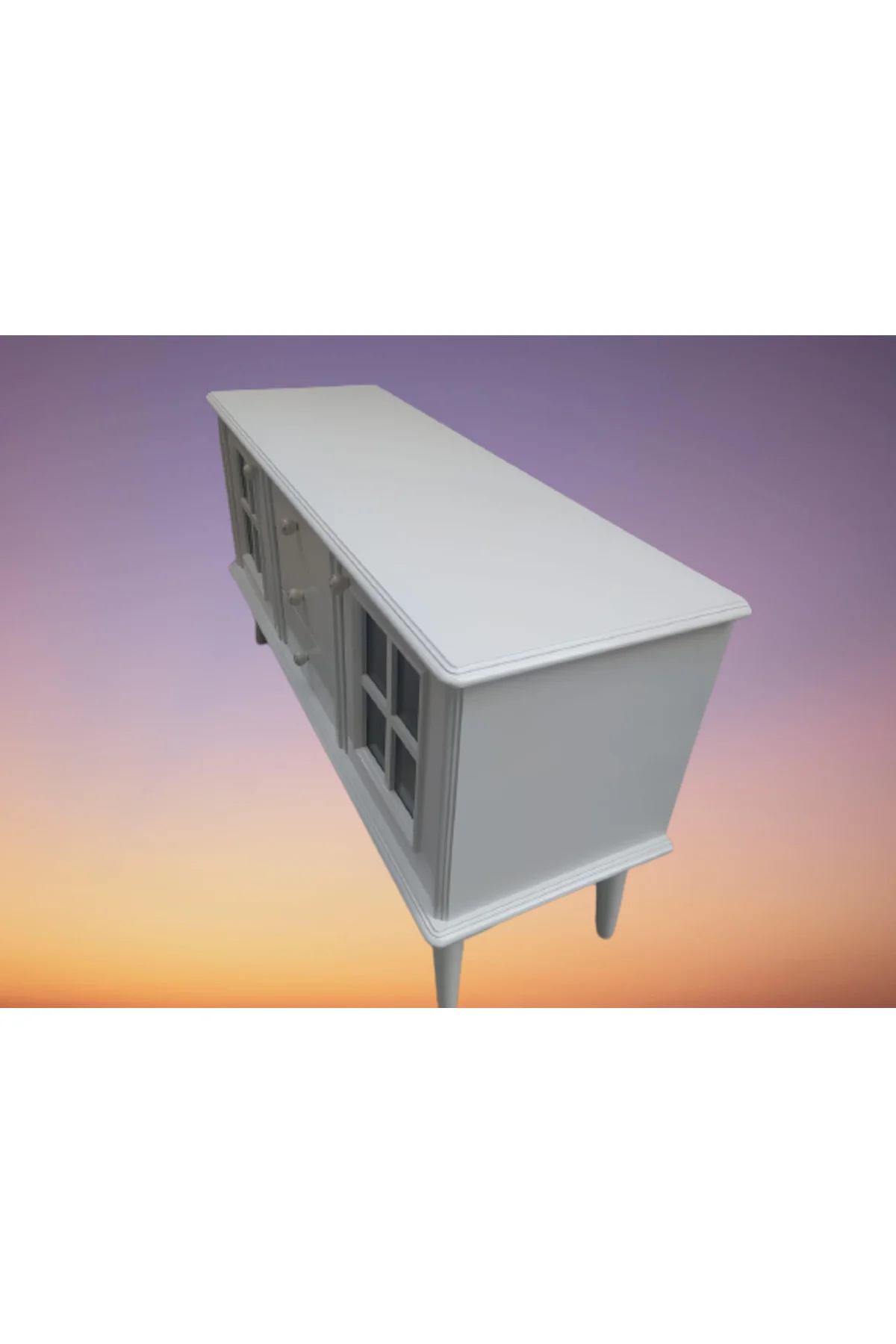 Tv Sehpa ST 17451 Pencere Model Ahşap Kayın Retro Ayak Parlak Ceviz Renk El yapım Tv Sehpa ST 17451 Pencere Model Ahşap Kayın Retro Ayak Parlak Ceviz Renk El yapım - Görsel 4