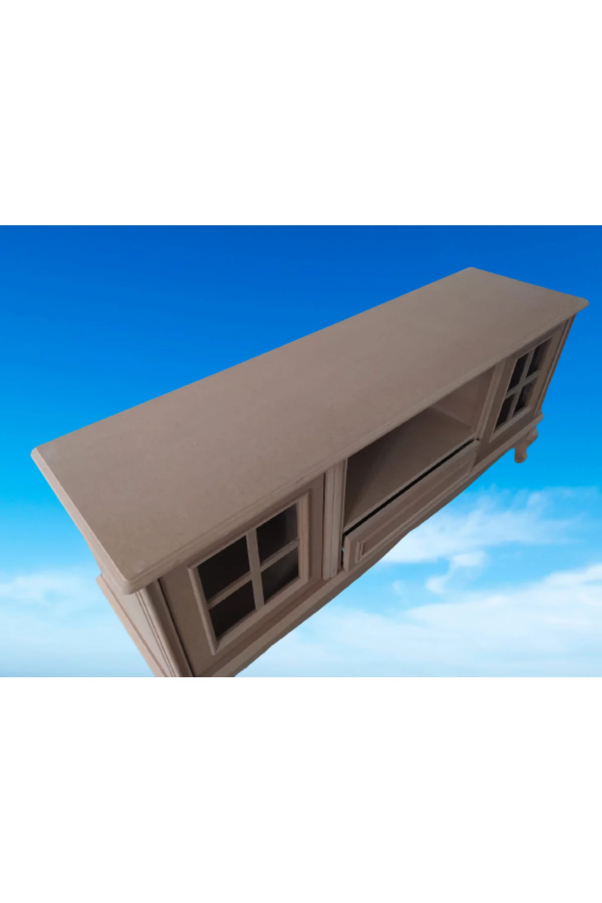 Tv Sehpa ST 17453 Pencere Klasik Model Ahşap Kayın Aslan Ayak HAM Renk El yapım Tv Sehpa ST 17453 Pencere Klasik Model Ahşap Kayın Aslan Ayak HAM Renk El yapım - Görsel 5