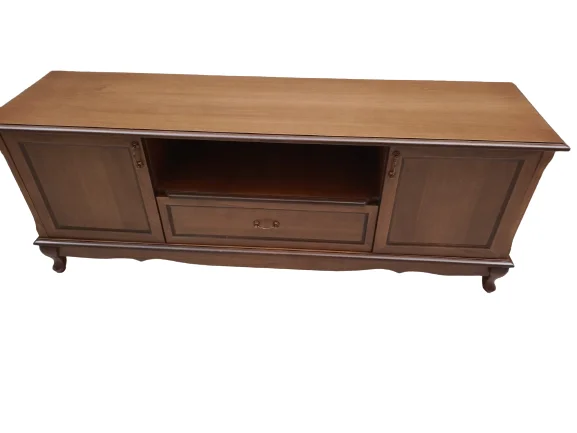 Tv Sehpa ST 17941 Klasik Model Kaplama Kayın Ahşap  ASLAN Ayak Ceviz120 El Yapım Fiyatı, Yorumları ve Özellikleri