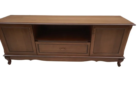 Tv Sehpa ST 17941 Klasik Model Kaplama Kayın Ahşap  ASLAN Ayak Ceviz120 El Yapım Fiyatı, Yorumları ve Özellikleri