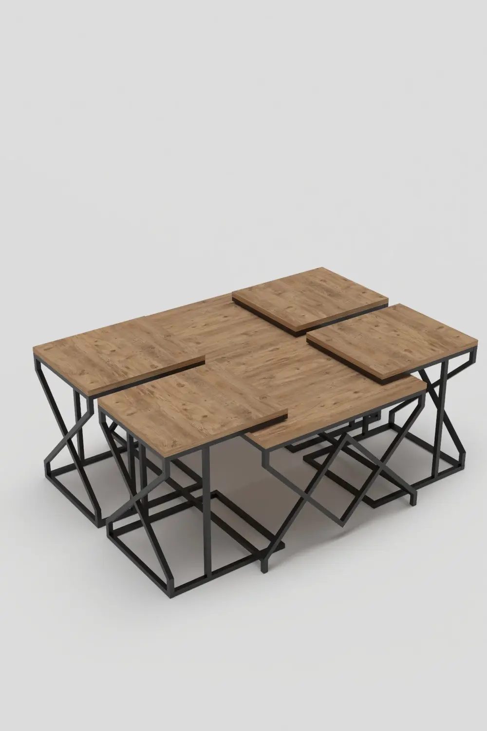 Tv Sehpası Mira Atlantik 5031 Gümüş 160 Cm 35 Cm 50 Cm