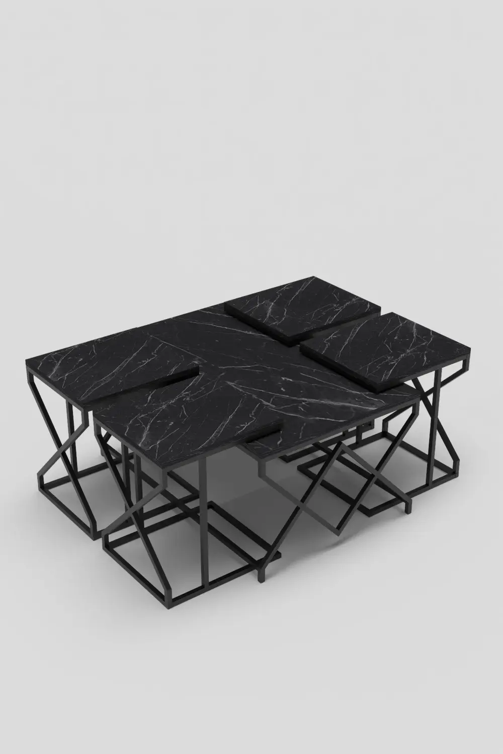 Tv Sehpası Mira Gold 5032 Beyaz 160 Cm 35 Cm 50 Cm