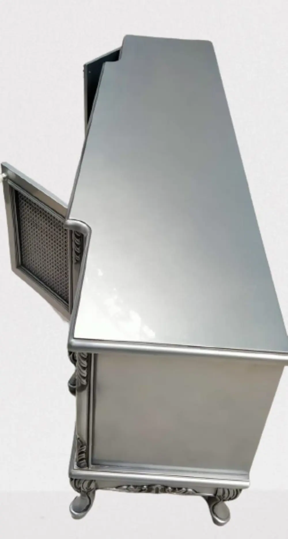 TV Sehpası ST 110980 Büyük Lüx Model Lükens ASLAN Ayak Oymalı Göl