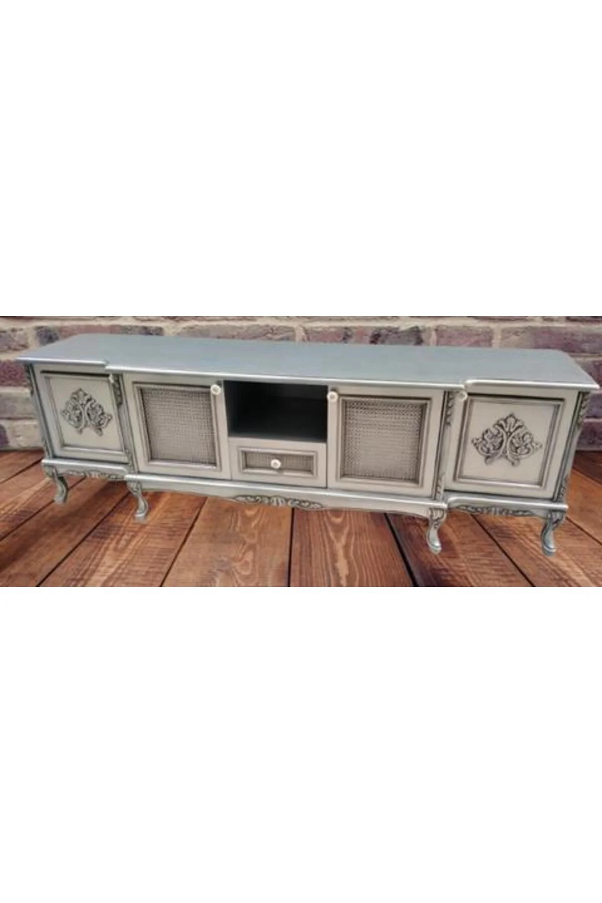 TV Sehpası ST 110980 Büyük Lüx Model Lükens ASLAN Ayak Oymalı Gölge Varak El YapI TV Sehpası ST 110980 Büyük Lüx Model Lükens ASLAN Ayak Oymalı Gölge Varak El YapI - Görsel 3
