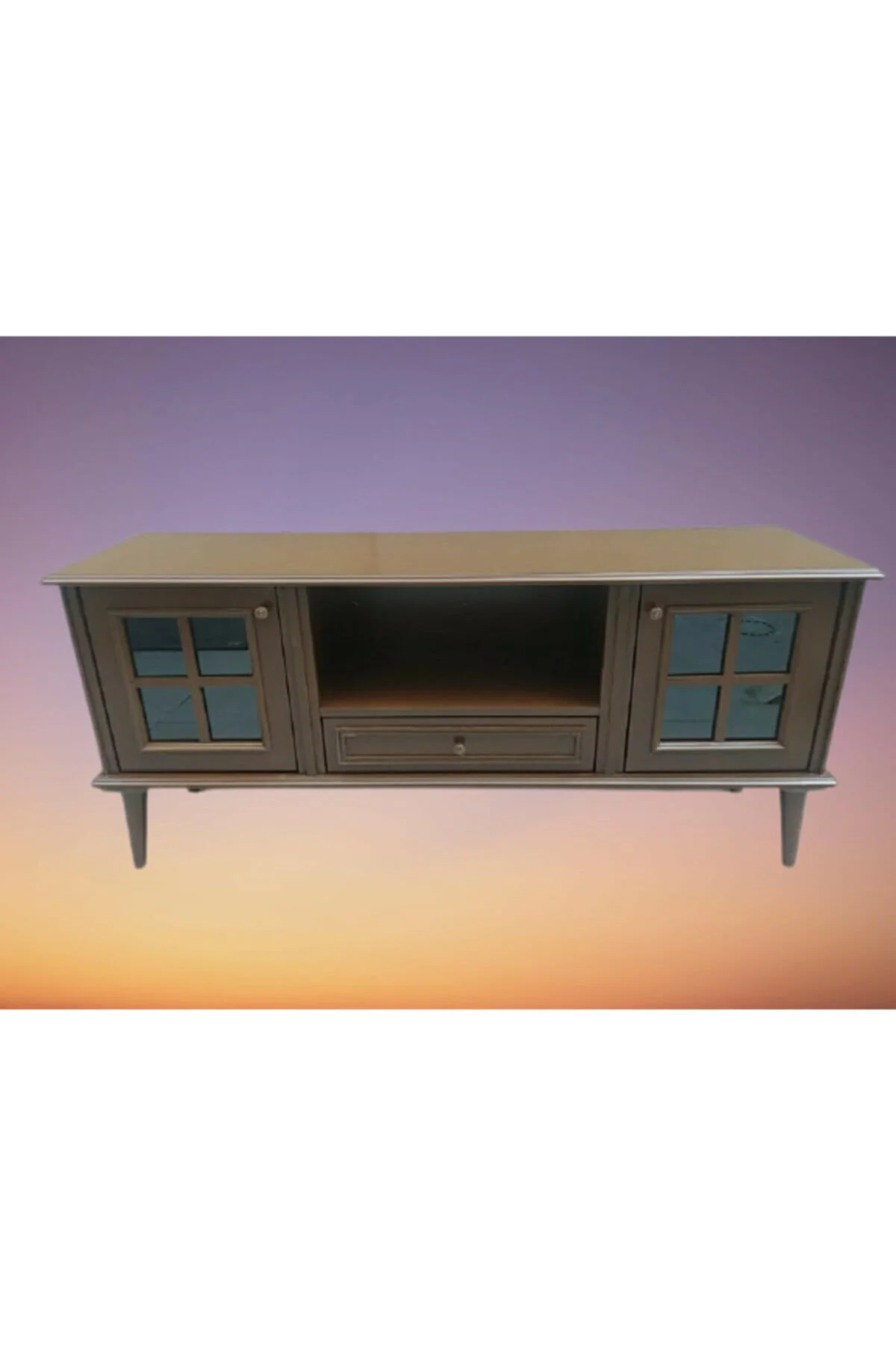 Tv Sehpası ST 18537 Windovs Model  Klasik Ahşp Gürgen Retro Ayak Ceviz El Yapım Fiyatı, Yorumları ve Özellikleri