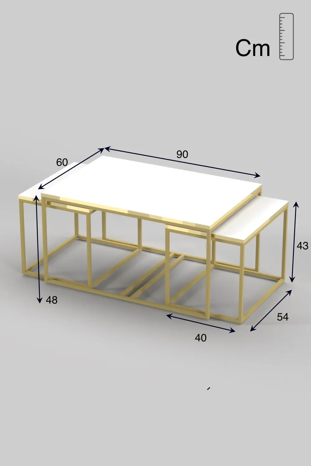 Tv Sehpası Tv Ünitesi 160 Cm Gümüş Beyaz Mistral 5073