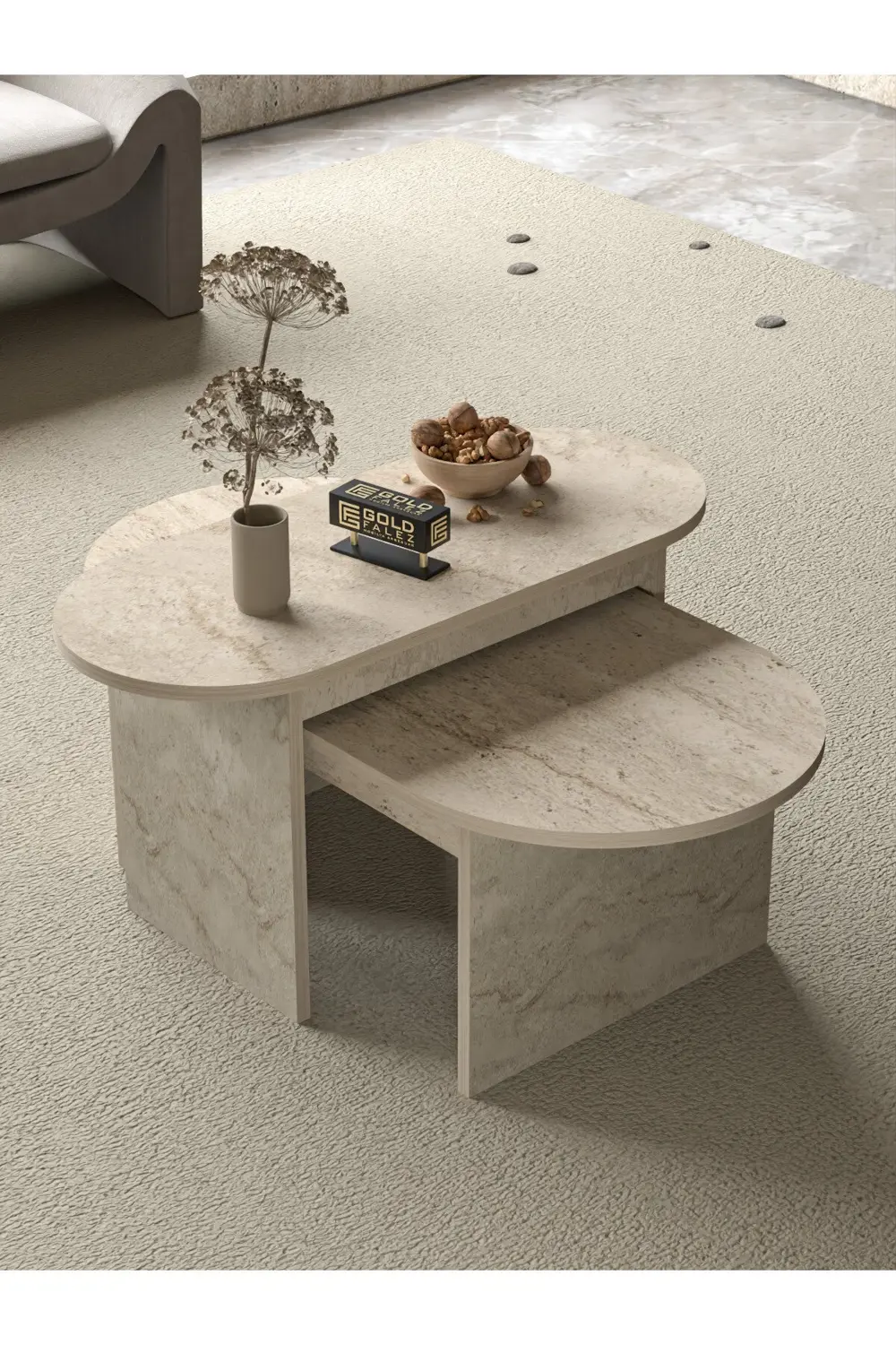 Tv Sehpası Tv Ünitesi Atlantik Çam Antrasit Gümüş 160 Cm Linya 50