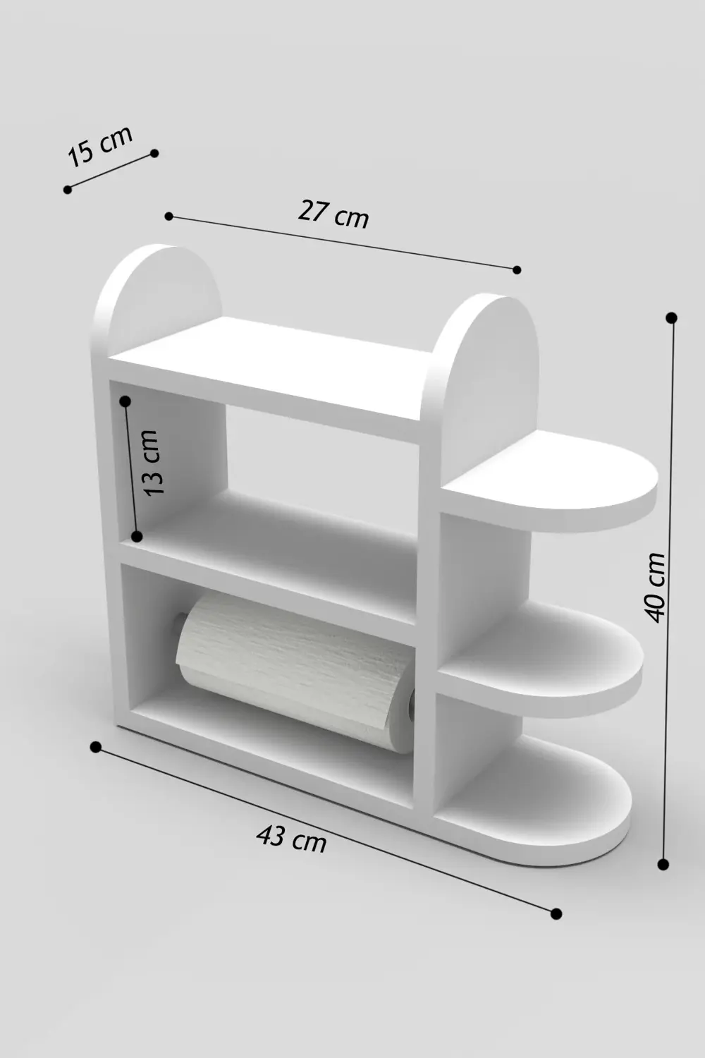 Tv Sehpası Tv Ünitesi Beyaz Gümüş 160 Cm Saraylı 5063