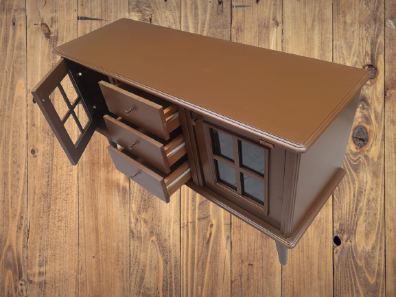 Tv ST Sehpa 18169 Windovs Model Ahşap Kayın Torna RETRO Ayak Cevi