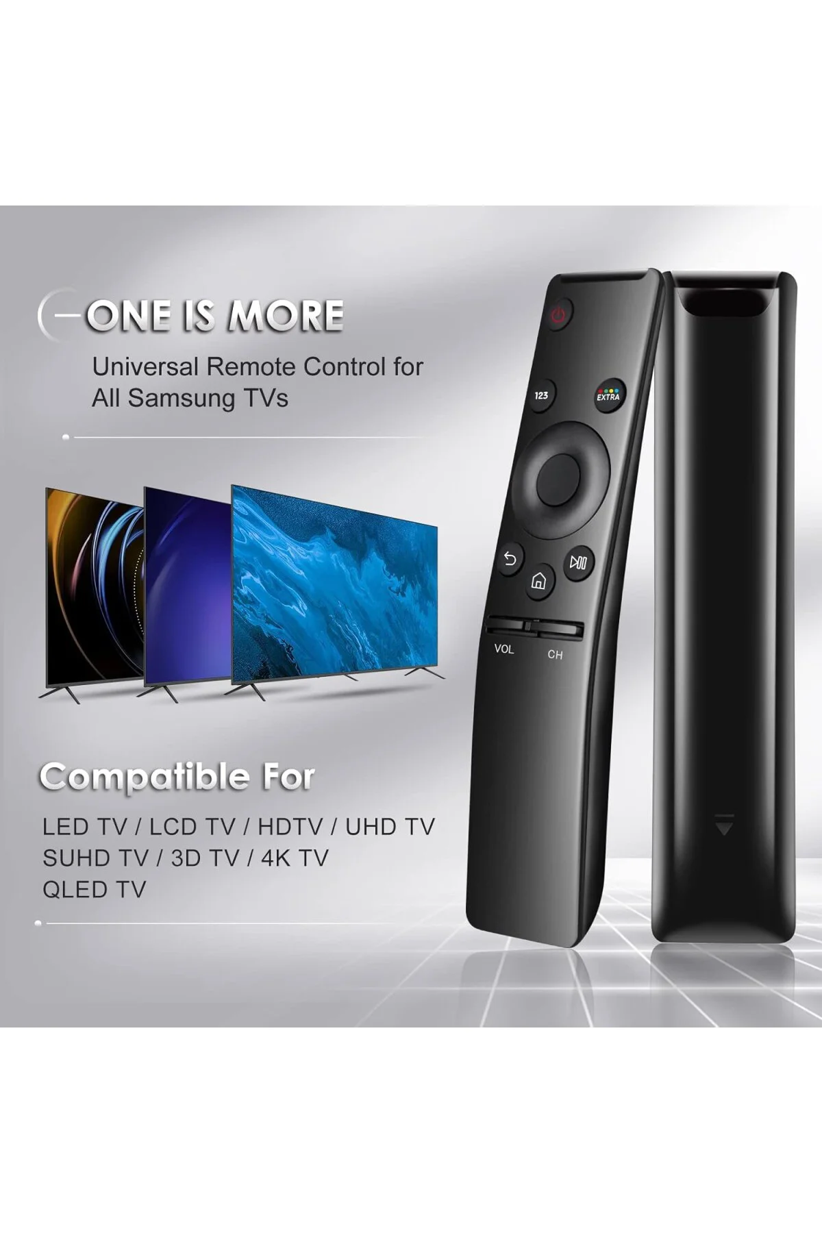 Tv Uzaktan Kumandası İçin  Uyumlu Evrensel, Samsung Tv'ler İçin Yedek Uzaktan Kumanda,