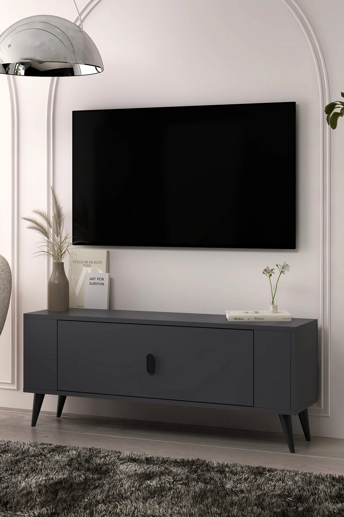 TV1346CT RETRO-32 TV SEHPASI ANTRASİT-SİYAH