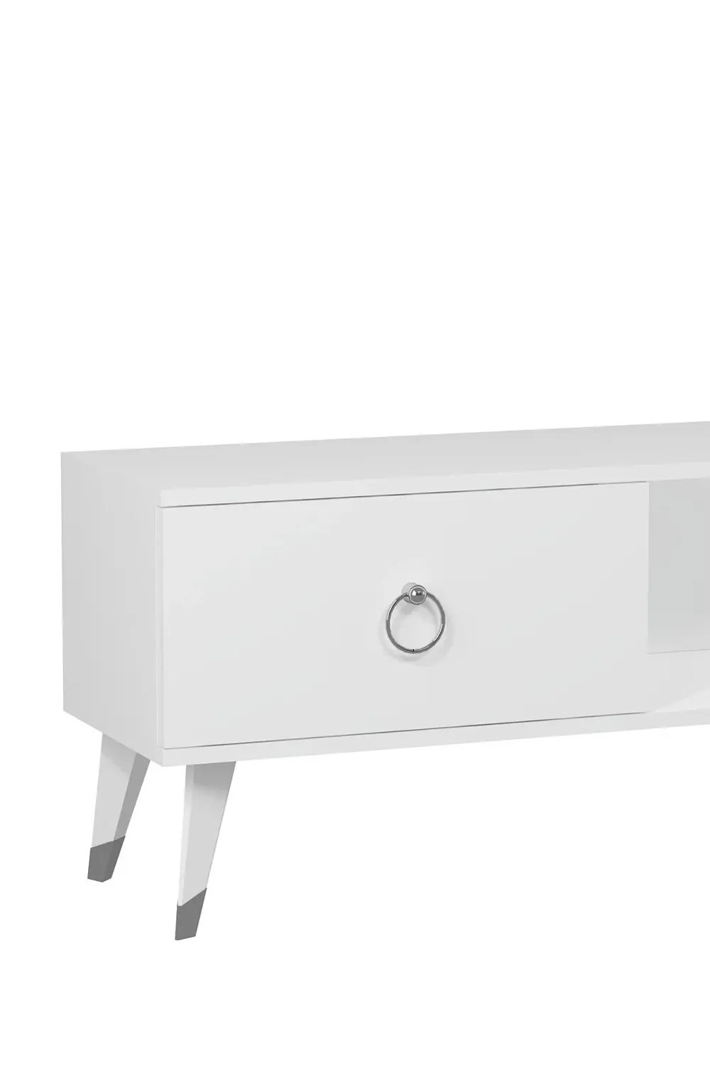 TV1385-1385-TV150-1 TV SEHPASI BEYAZ-GÜMÜŞ