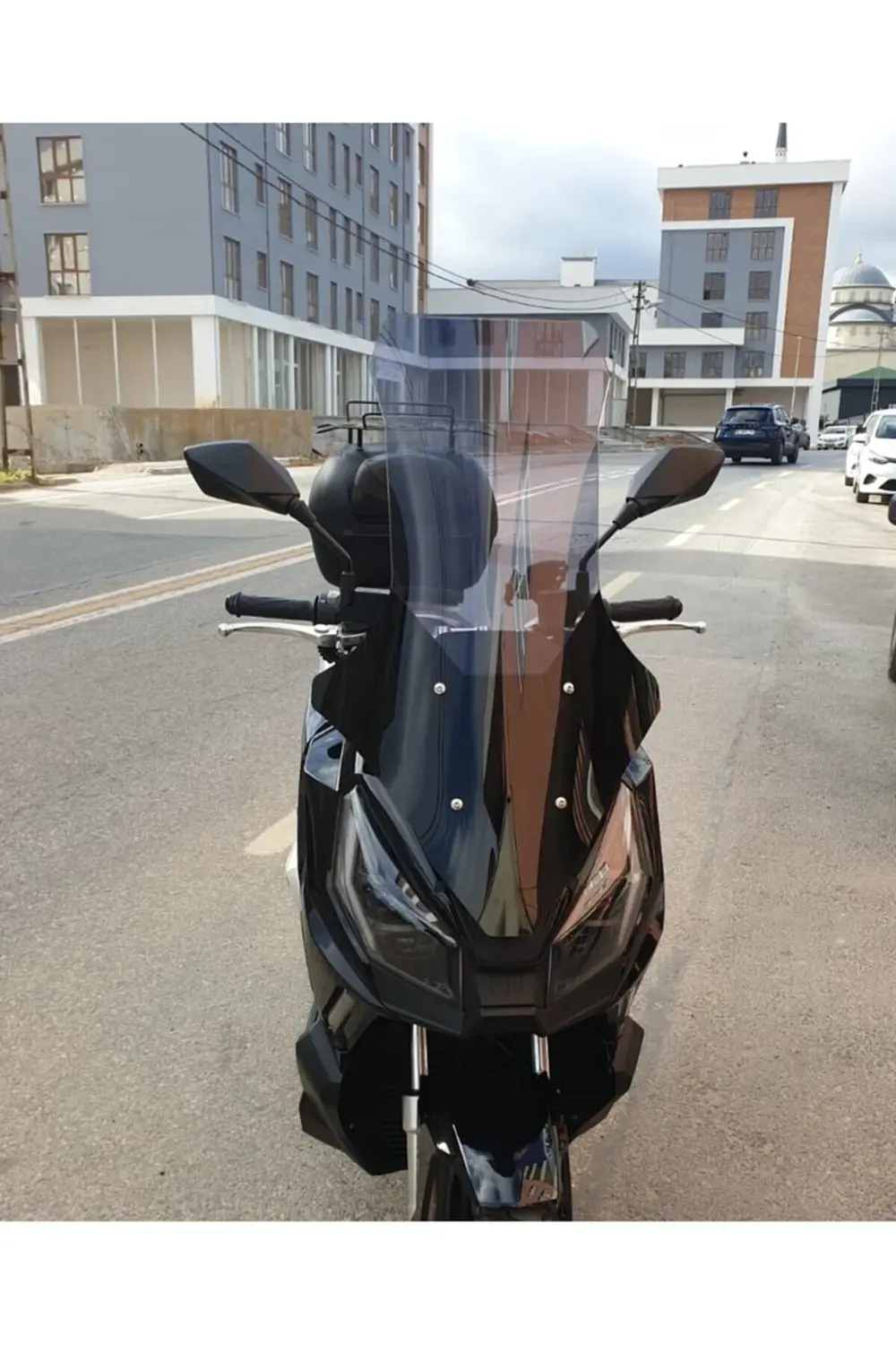 TVS Apache Ventro 150 Ön Cam 2023-2025 Model 78cm Füme Renkli 4mm