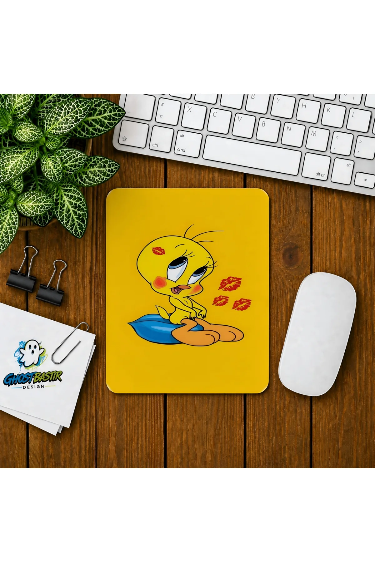 Tweety Baskılı Oyuncu Mousepad 0342