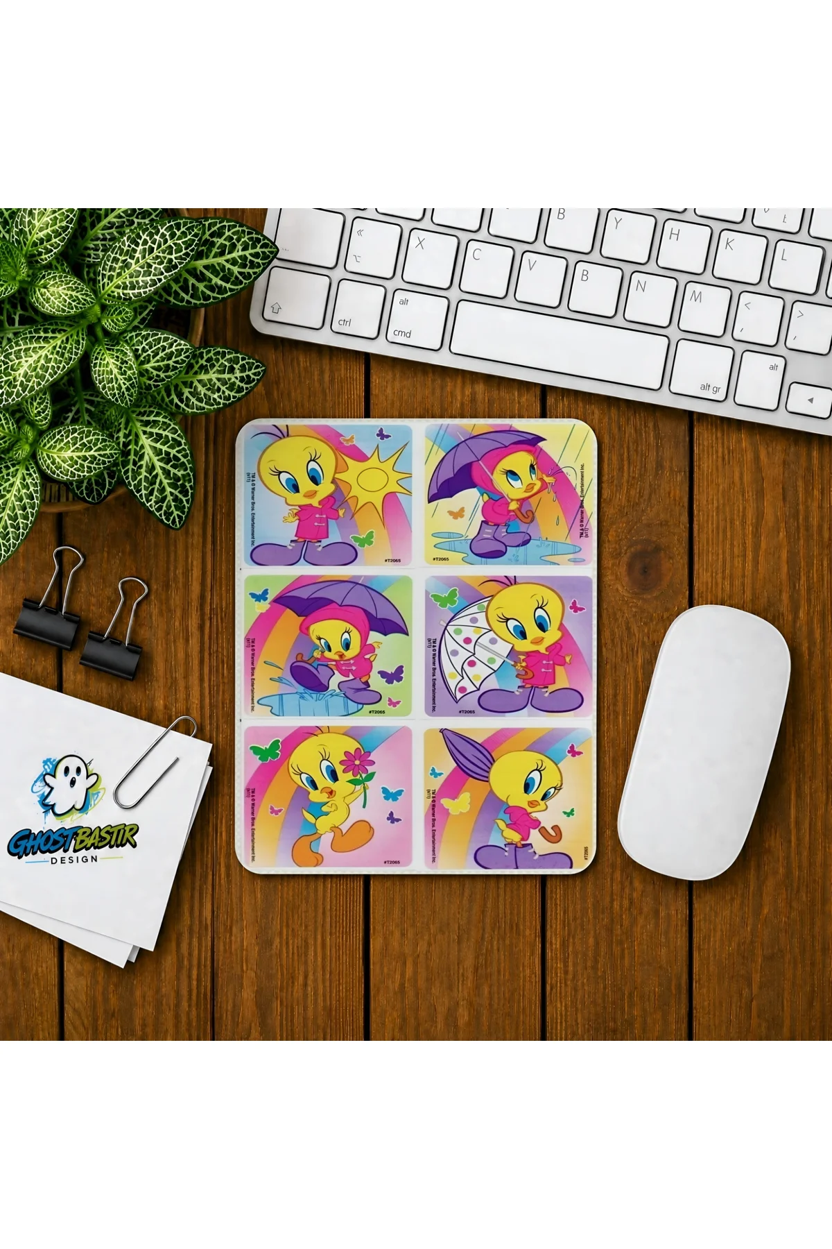 Tweety Baskılı Oyuncu Mousepad 0343