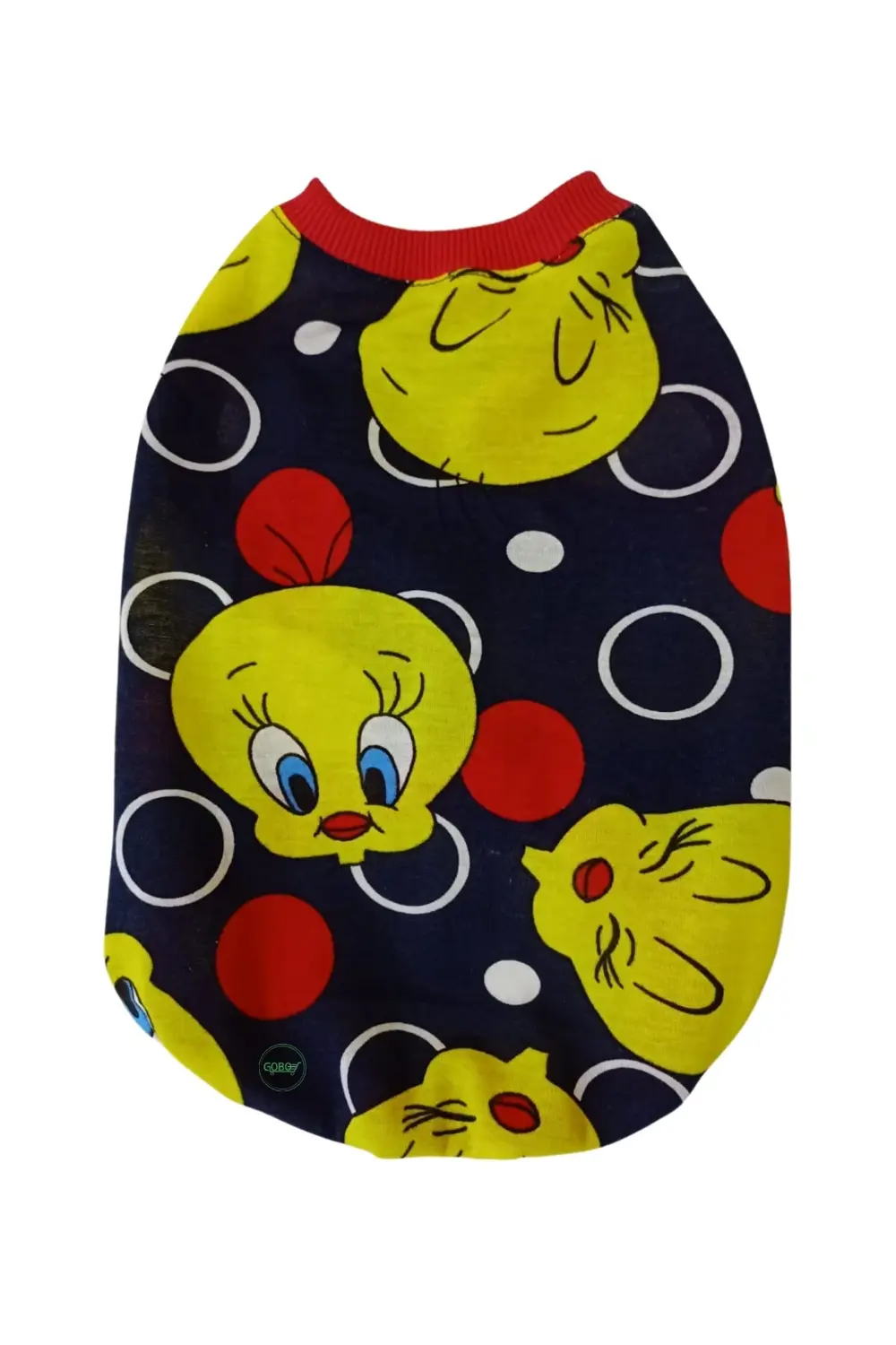 Tweety Desenli Kedi/Köpek Tişörtü Kıyafeti Small/S/Beden 1