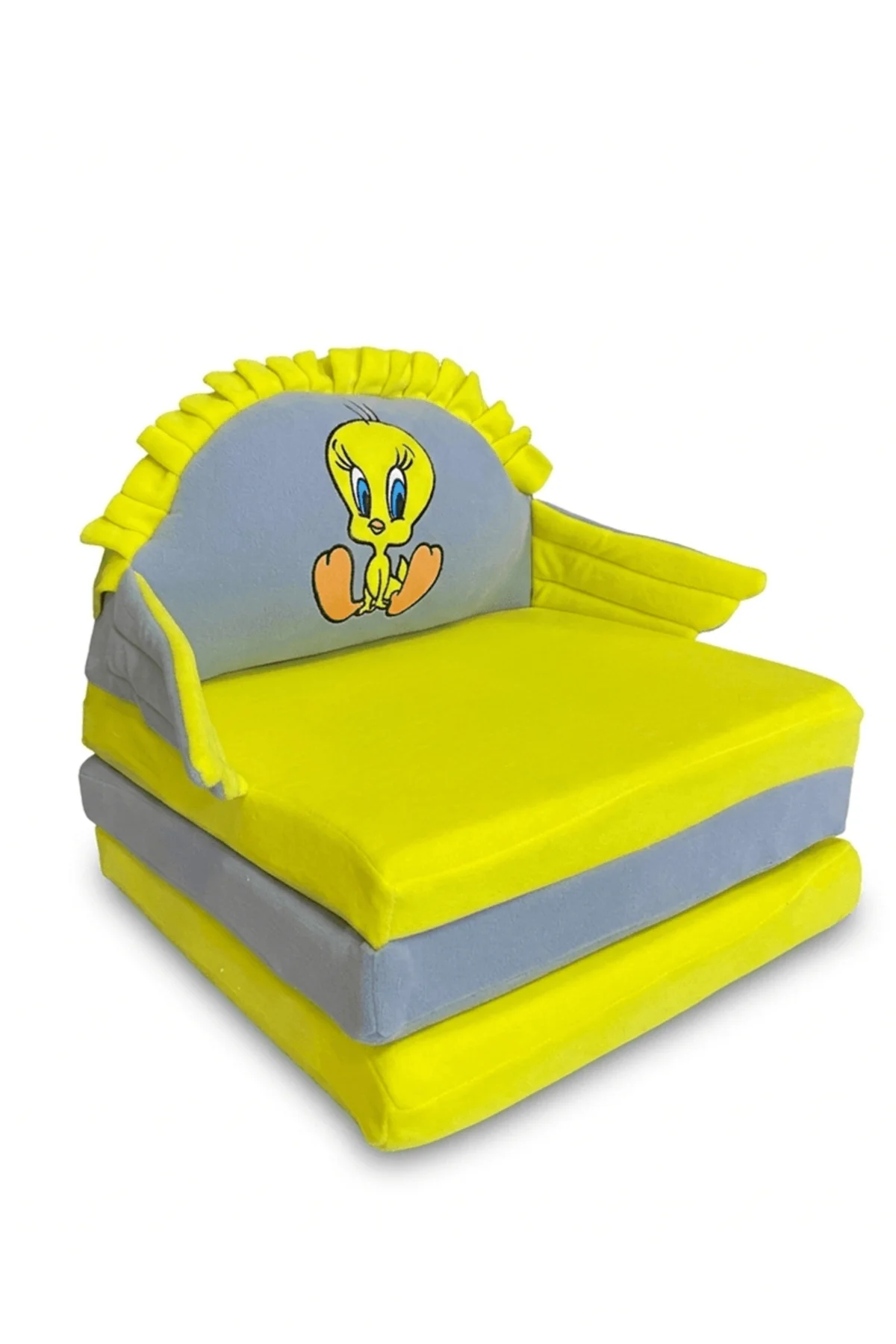 Tweety Karakterli Katlanabilir Bebek Çocuk Koltuğu (Kedi ve Küçük Tweety Karakterli Katlanabilir Bebek Çocuk Koltuğu (Kedi ve Küçük