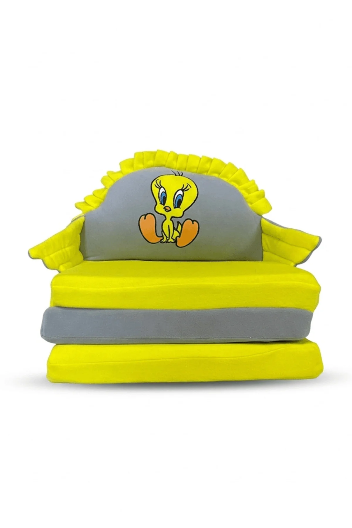 Tweety Karakterli Katlanabilir Bebek Çocuk Koltuğu (Kedi ve Küçük Tweety Karakterli Katlanabilir Bebek Çocuk Koltuğu (Kedi ve Küçük